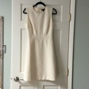 Wool A-line dress.